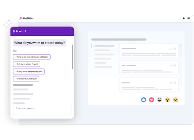 AhaSlides provides AI-Powered Features