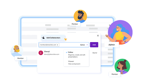 AhaSlides provides Team Management