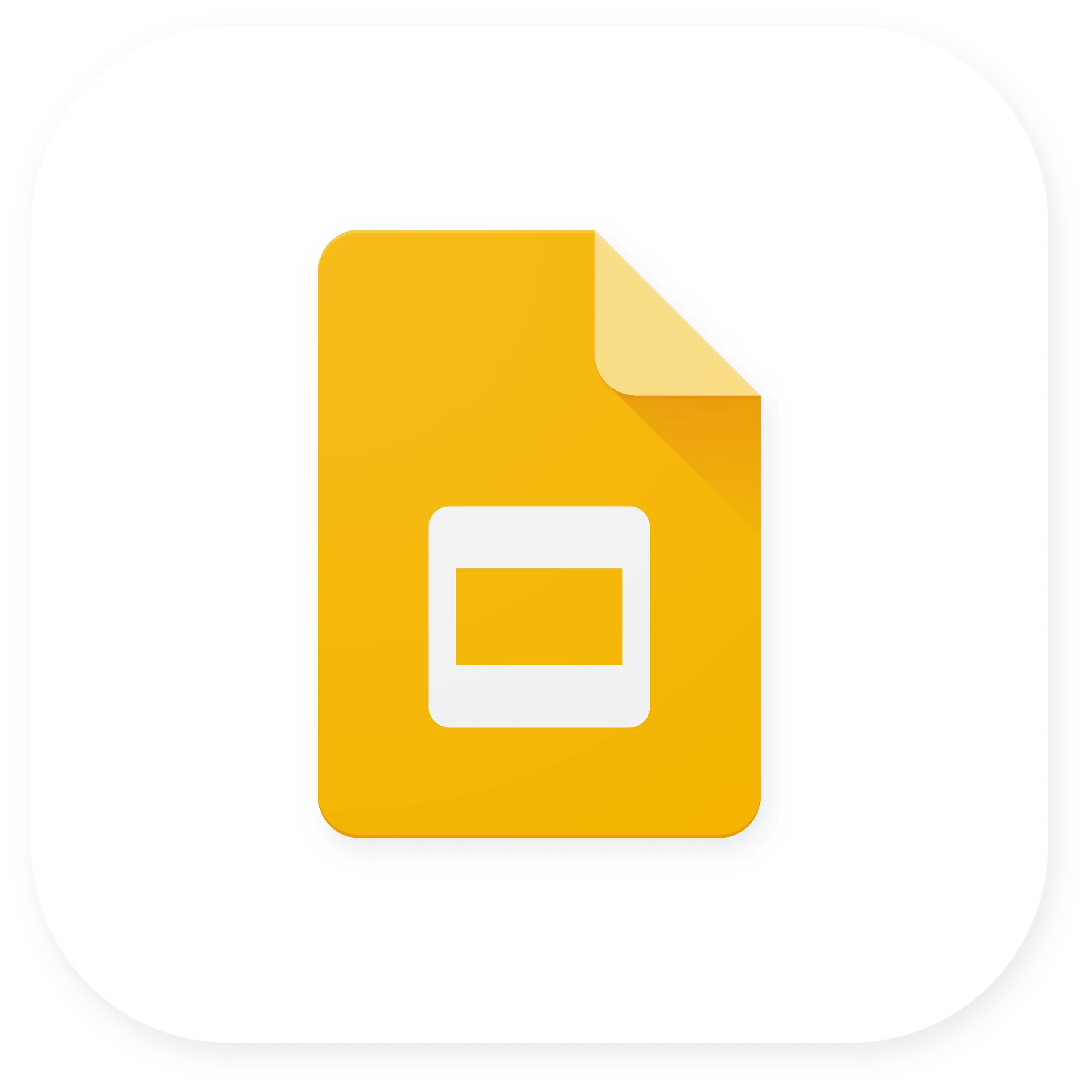 Google Slides logo