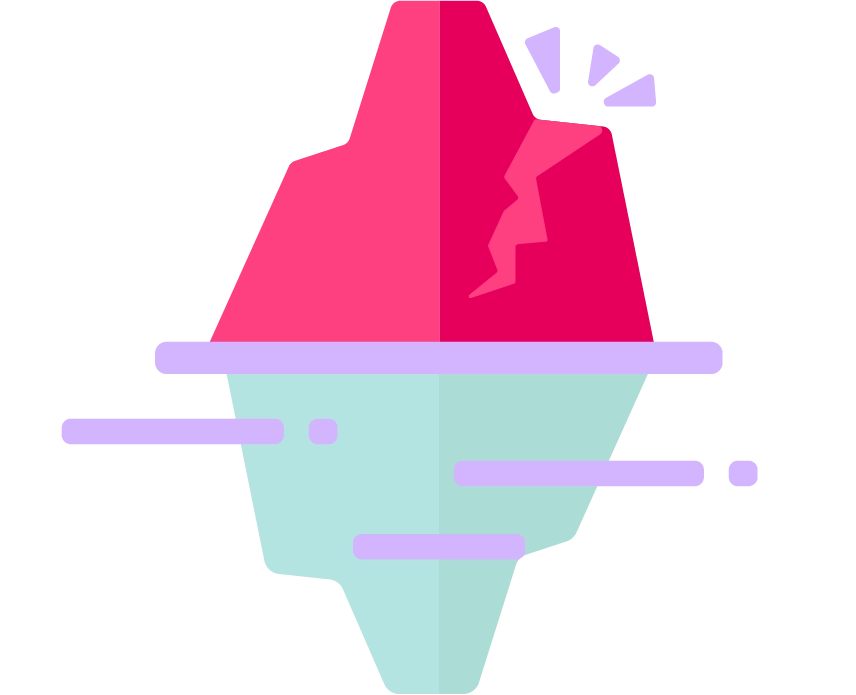 An icon depicting icebreaking activities